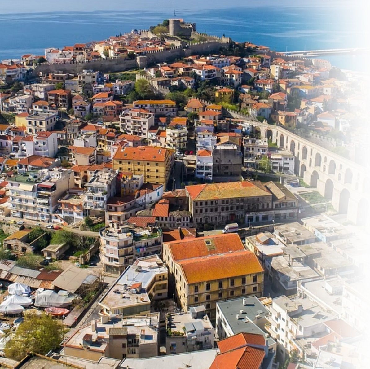 Καβάλα από ψηλά